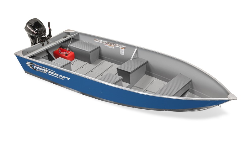 2025 Prince craft Springbok 16' WT (Blue) with 9.9HP Engine